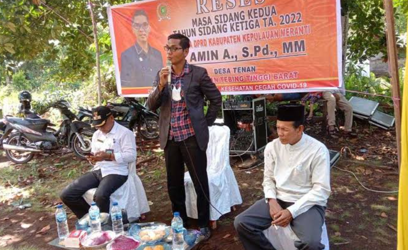 Reses di Alahair Timur, Iskandar Budiman Serap Aspirasi Soal Drainase dan Tiang Listrik
